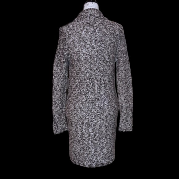 Lucky Brand Long Chunky Knit Button Up Coatigan Coat Sweater Small Stretch - Picture 5 of 9